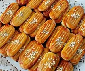 طعام خوش پخت نوروزی؛ دو تا دستور عالی برای شیرینی نان چای قزوین تضمین میدم بی نظیره