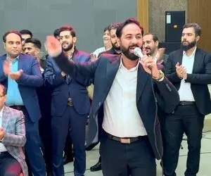 آواز پر طمطراق؛ مراسم ویژه و عروسی زیبای مذهبی قصر فرمانیه که خیلیم پر انرژی و شاده