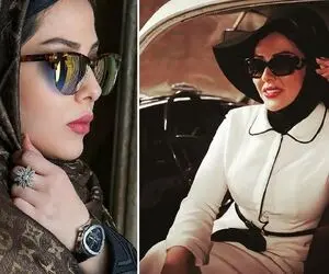 سلفی "لیلا  اوتادی" با اونی که دلیل لبخندشه؛ پوشش عجیب و سلطنتی خانوم بازیگر!
