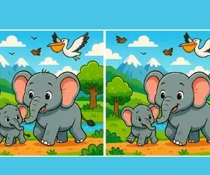 بازی فکری؛ تفاوت بچه فیل و مادرش رو تو سیم ثانیه اونم3 تا بگو