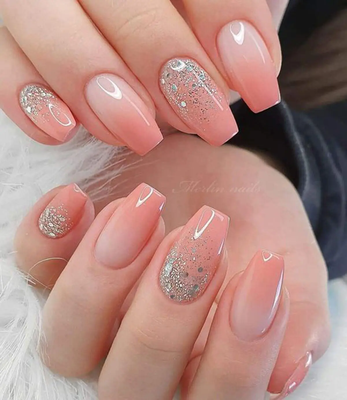 لاک ناخن شاین هلویی