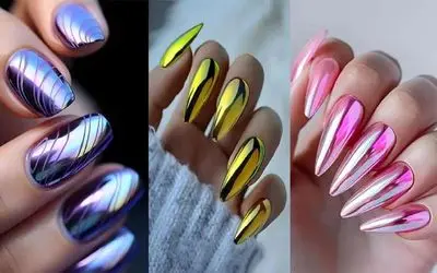 ایده لاک کروم مد 2025؛ مدل های فوق جذاب و رنگی که به دستات خوشگلی خاصی میبخشن