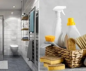 راهنمای تمیز کردن حمام با مواد طبیعی / ترفندای ساده برای برق انداختن و خوشبوکردن حمام