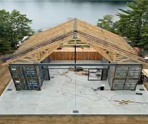 معماری خلاقانه؛ دیدی میگن طرف سقش سیاهه؟ اینا سقفشون سیاهه