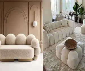 مبل‌ های مینیمال؛ راحتی و زیبایی در یک پکیج/ این عید خونتو عروسکی و رویایی بچین