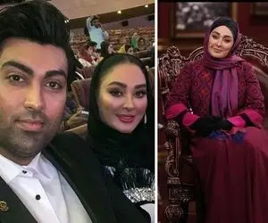 (ویدیو) الهام حمیدی در دورهمی مهران مدیری از شغل همسرش گفت