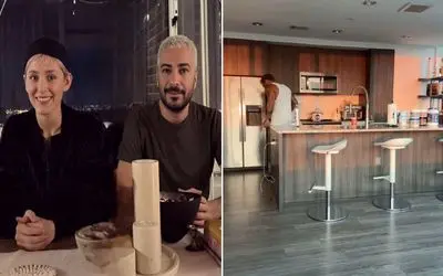 مقایسه دیزاین خونه نوید محمدزاده با آیسان؛ سلیقه زن افغان نوید ضد رفیق آمریکایی شوهرش