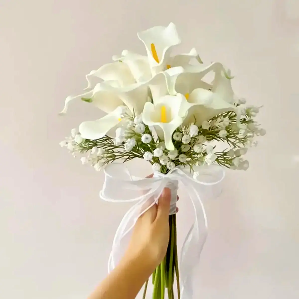 گل شیپوری دسته گل عروس