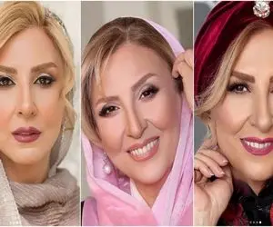 (عکس) مرجانه گلچین از این رو به اون رو شد؛ انگار کوبیده از نو ساخته