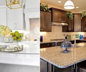 تزیین روی اپن آشپزخانه / واسه عید نوروز همین چارتا وسایل رو بذاری مهمون حظ میکنه