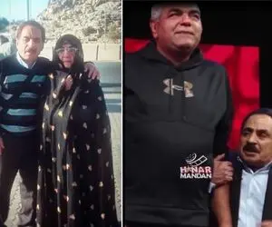 حضور غافلیگرانه برادر خانم آقا رشید؛ میگه زنم همین هیکله!