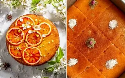 طرز تهیه کیک خیس بهار نارنج / یه کیک خوش عطر و طعم بهاری با پف زیاد