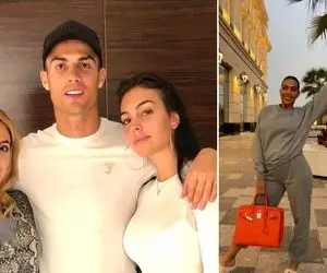 سنگ تموم "زنِ رونالدو" تو هَپی مَپی آبجیش؛ لایف استایل خانوم حسااابی دیدنیه!