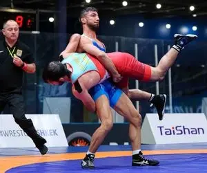 حریف دیسکالیفه شد و محمدرضا گرایی به مدال برنز رسید