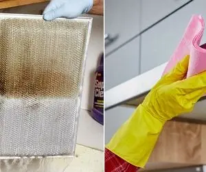 ترفندای خونگی واسه تمیز کردن هود آشپزخونه؛ فقط سابیدن مهم نیست اینجوری قلق داره