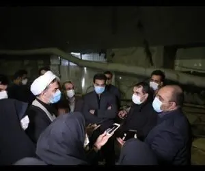 بازدید رئیس سازمان بازرسی کل کشور از قطارشهری مشهد