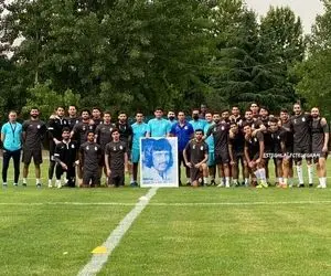  حضور دیاباته در جمع آبی‌ها