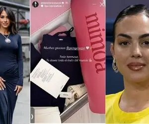 سورپرایز بزرگ جورینای رونالدو برای زن زیبای مسی | لگ صورتی در بحبوحه جام جهانی