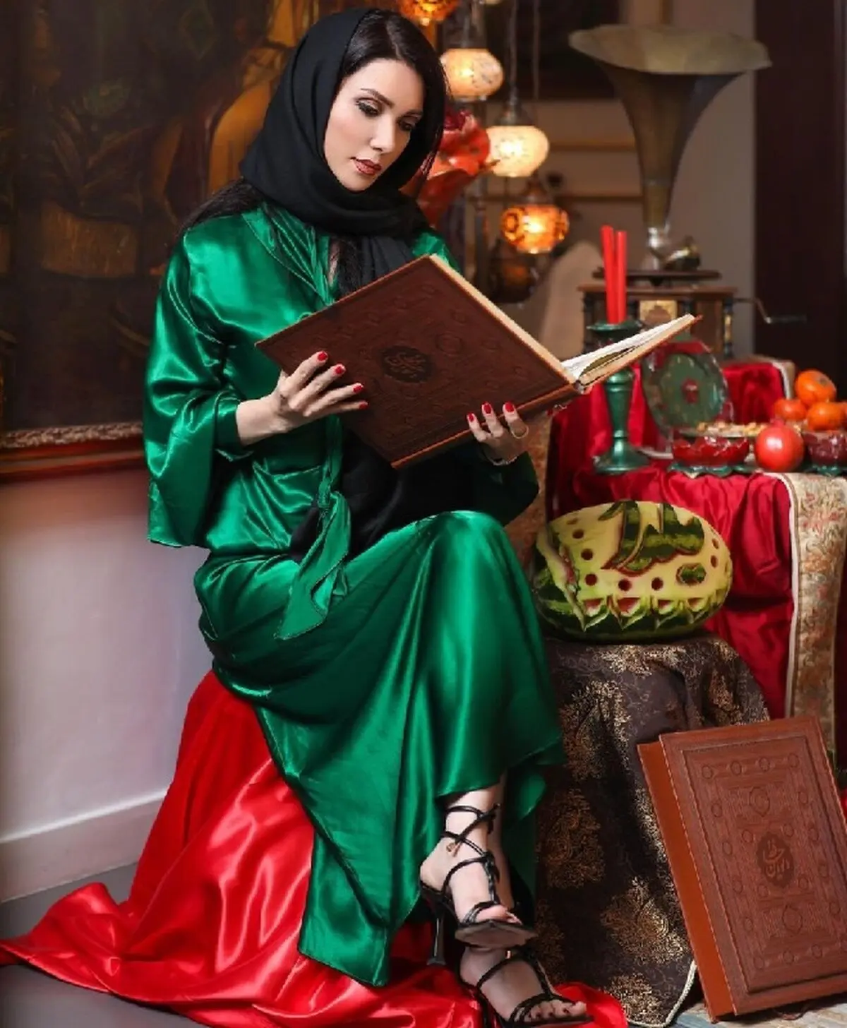 استایل یلدایی سلبریتی ها
