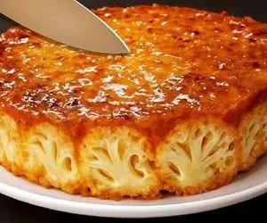 آموزش آشپزی؛ گل کلم تنوری بیرونش ترده داخلش نرم!