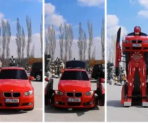 ماشین‌های غول پیکر؛ انیمیشن تبدیل شوندگانُ یادته حالا واقعا ماشینا به ربات تبدیل میشن