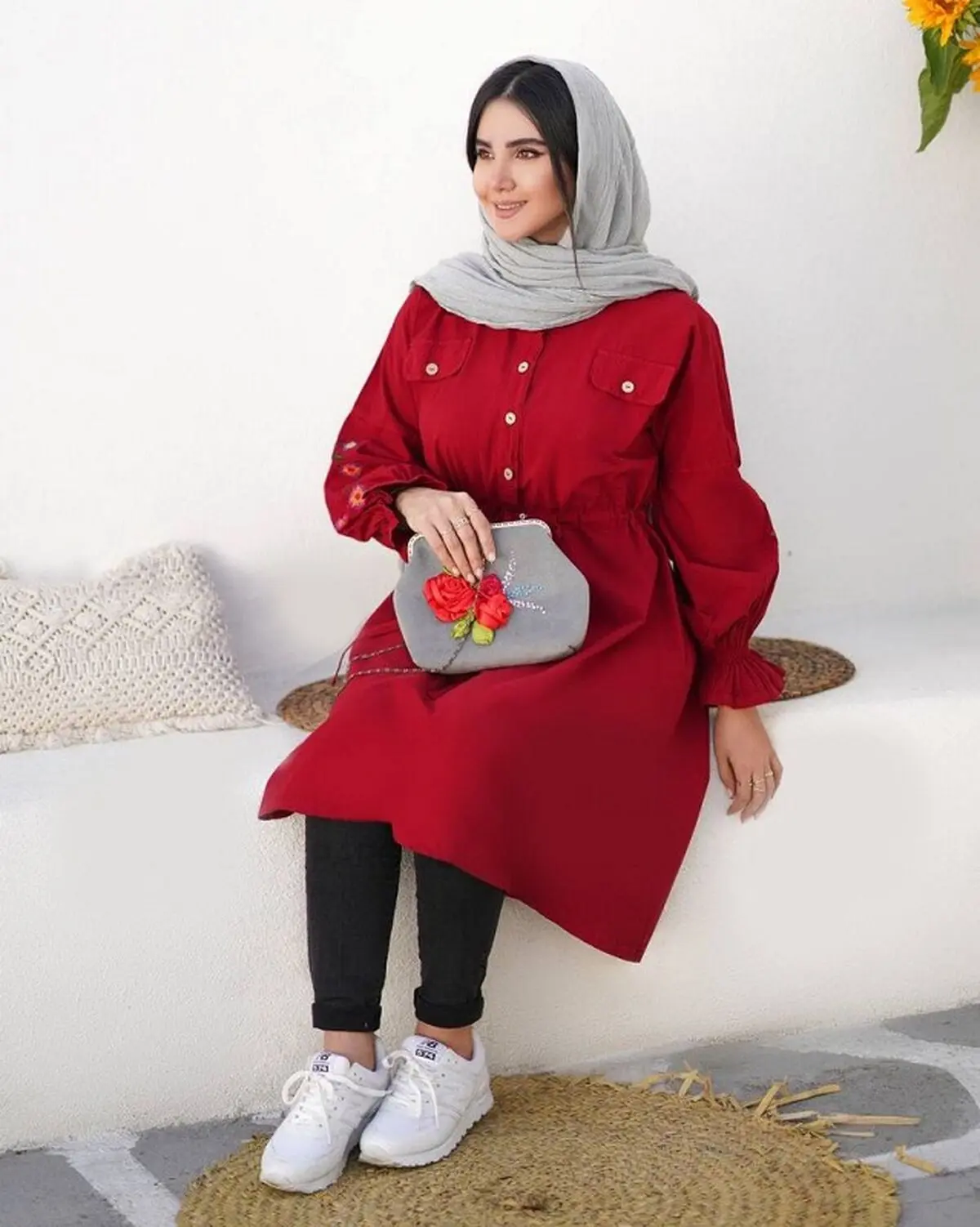 استایل یلدا قرمز