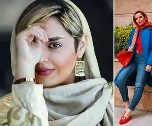 تیپ ناجور "سپیده خداوردی" تو نبود آقای شوهر؛ مانور خانوم رو پاهای بلورش!