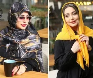 "مهمونیای عید با بقیه فرق کن" کلی ایده خفنِ مدل دار شدن شال و روسری+ توربان کردنش