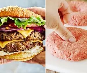 هی سفارش پشت سفارش چون شوهرت همبرگر دوست داره؟ / اینجوری خودت درست کن خوشمزه و راحت