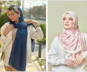 کدام رنگ شال بیشتر به پوستتان می‌آید؟ / شیوه انتخاب درست رنگ شال و روسری