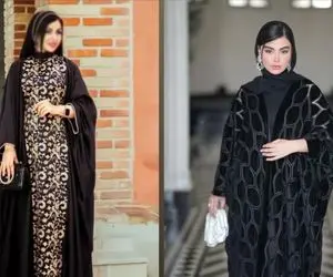 انواع استایل با مانتو عبایی برای محرم؛ درخشندگی همچون الماس در تیپ خانوم های باوقار