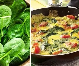 طرز تهیه املت اسفناج و پپرونی / یه شام بی نظیر که سه سوته آماده میشه