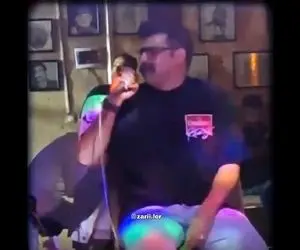 آواز عاشقانه؛ خواننده لری با چه بند و بساطی آهنگ عشقولانه کبک بال شکسته رو میخونه