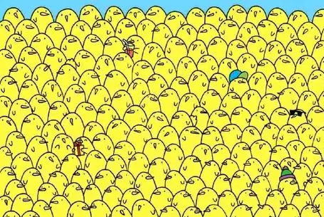 بازی فکری؛ اگه الدورم الدورم میکنی که سلطنت نخبگی داری لیموترش هارو بین جوجه ها دریاب