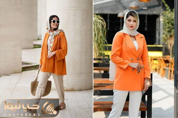 مانتو نارنجی