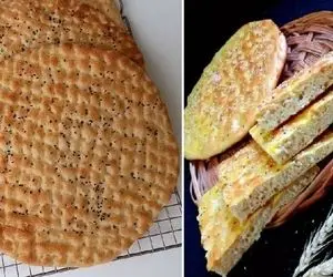 طرز تهیه نان انگشتی به ساده ترین روش / طعم خوب یک نان سبک خونگی رو تجربه کنید