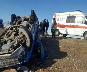 جزئیات واژگونی خودروی حامل اتباع بیگانه در بندرعباس