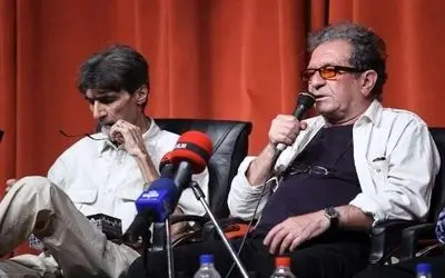 ناصر تقوایی و داریوش مهرجویی در ۲۱ سال پیش