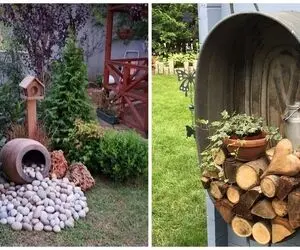 ایده های خلاقانه؛ چنتا راهکار جذاب برای چیدمان باغچه اینجوری از سادگی درش بیار