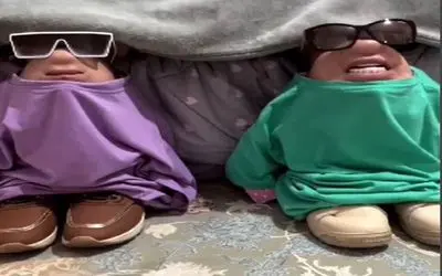 آواز شاد؛ هنرنمایی دونفر با آهنگ خودت گل/ مغزتون آب روغن قاطی میکنه از خلاقیتشون