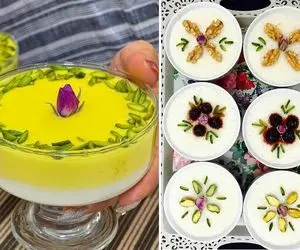 طرز تهیه فرنی ساده برای افطاری / یه دسر خوشمزه و عالی با بهترین دستور و نکات پخت