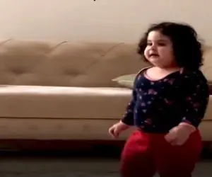 آواز شاد؛ دختربچه کوفته برنجی یجور با رقصش هوش از سرت میبره که فشارت میفته چقد نباته