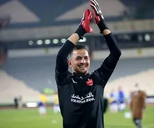 لایک دوازه بان اسبق پرسپولیس برای النصر