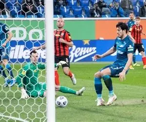 سردار آزمون؛ بهترین بازیکن زنیت مقابل سوچی