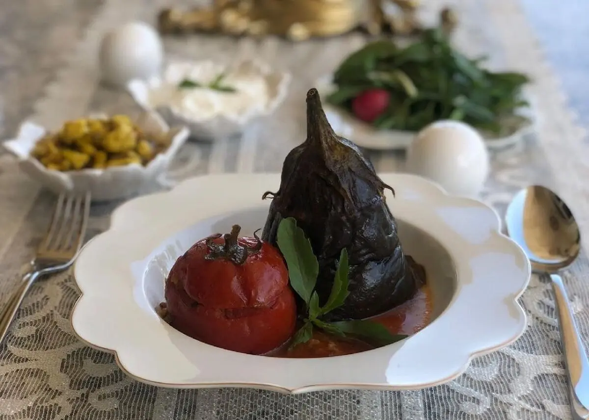 دلمه بادمجان