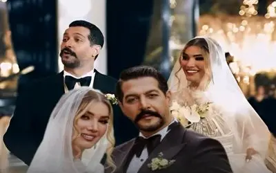 کامران تفتی و متین ستوده ازدواج کردند؛ جشن عروسی باشکوه و لحظات عاشقانه