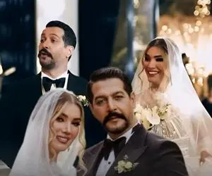 کامران تفتی و متین ستوده ازدواج کردند؛ جشن عروسی باشکوه و لحظات عاشقانه
