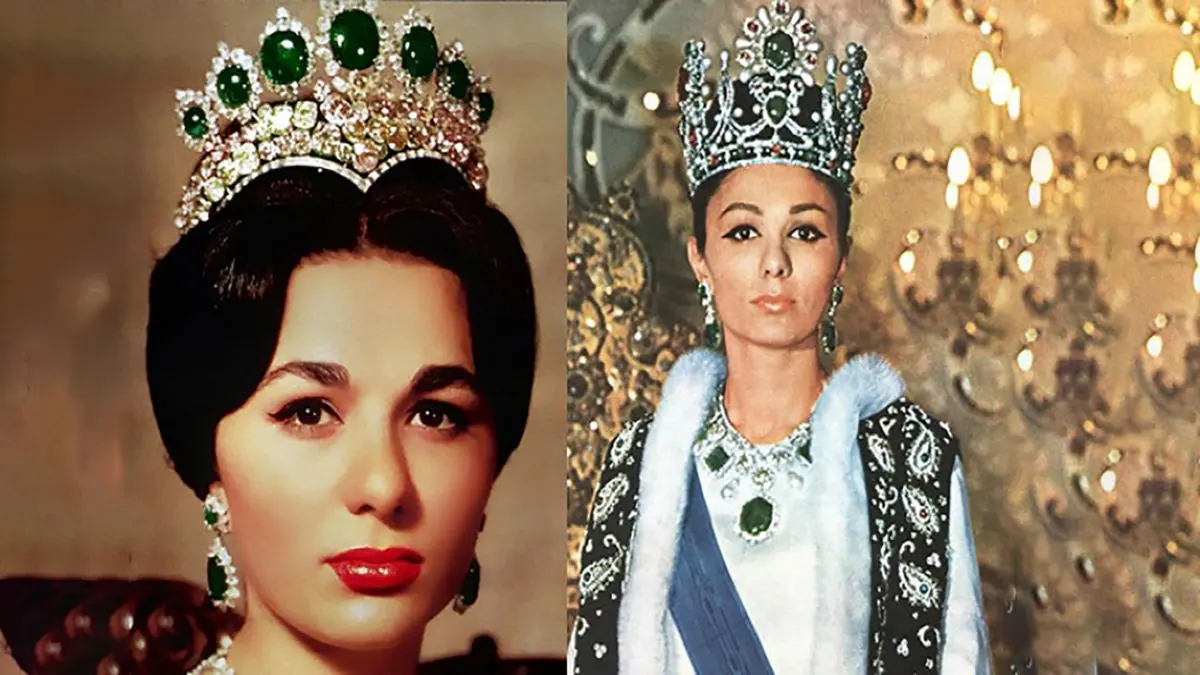 تاج+فرح+پهلوی