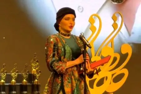 آواز هنرمندانه؛ تندیس گرفتن بهنوش طباطبایی که خدای افاده هستش نگاه همرو خیره کرد