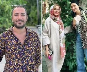 سنگ تموم شاخ و شوخِ نوید محمدزاده واسه فرشته؛ سرو کله خانومِ باندانا پوش پیدا شد!